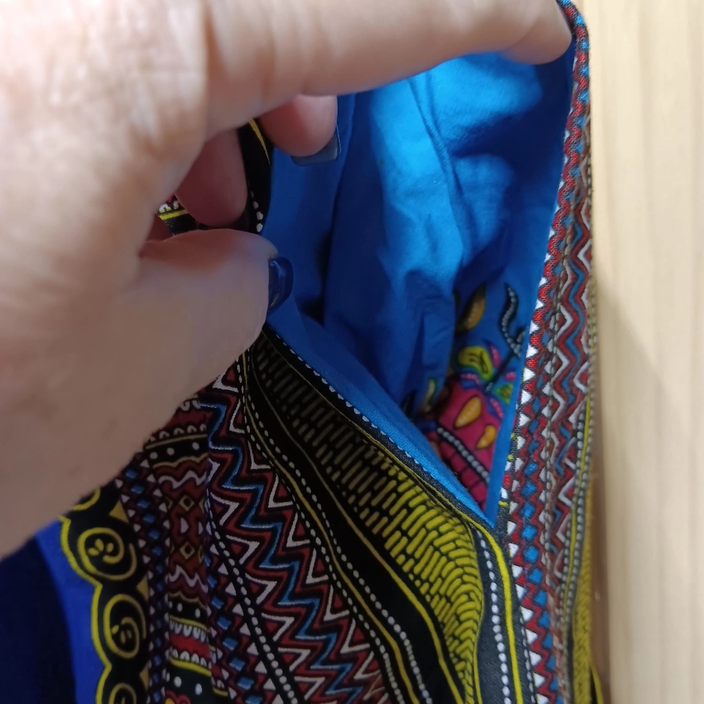 Karan Harem Pants With Dashiki Print EUC - Picture 3 of 6